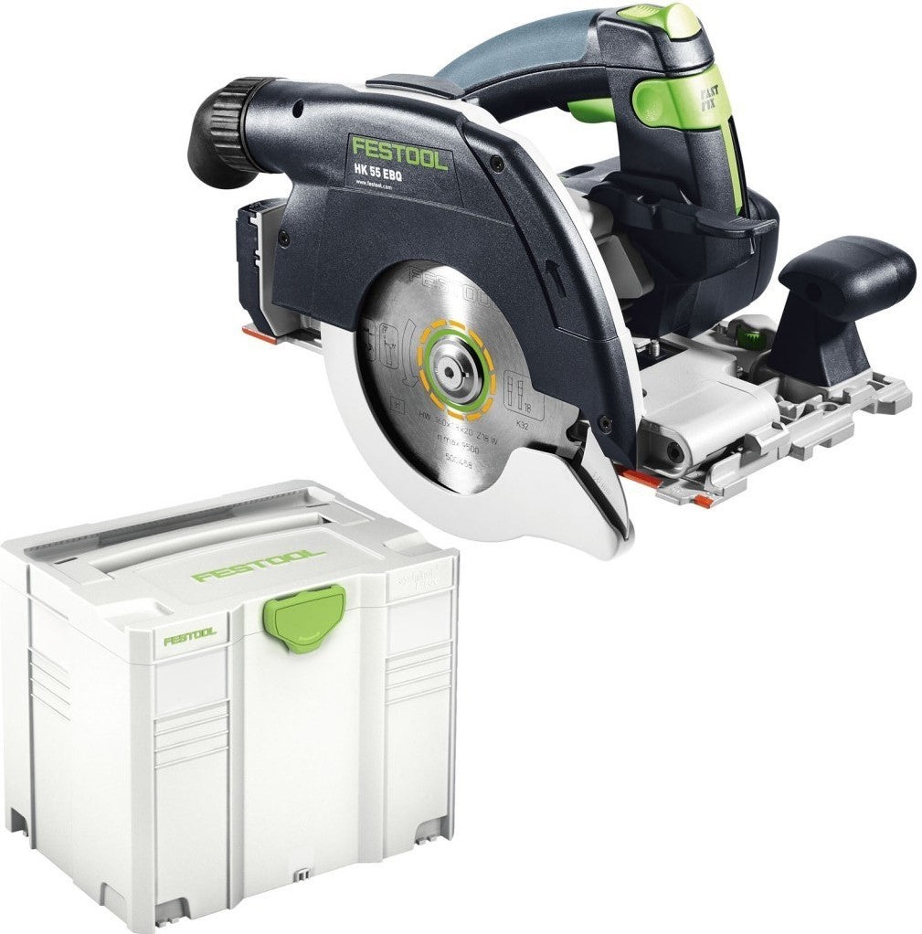 Festool HK 55 EBQ-Plus Pendulum hood saw in Systainer 561731
