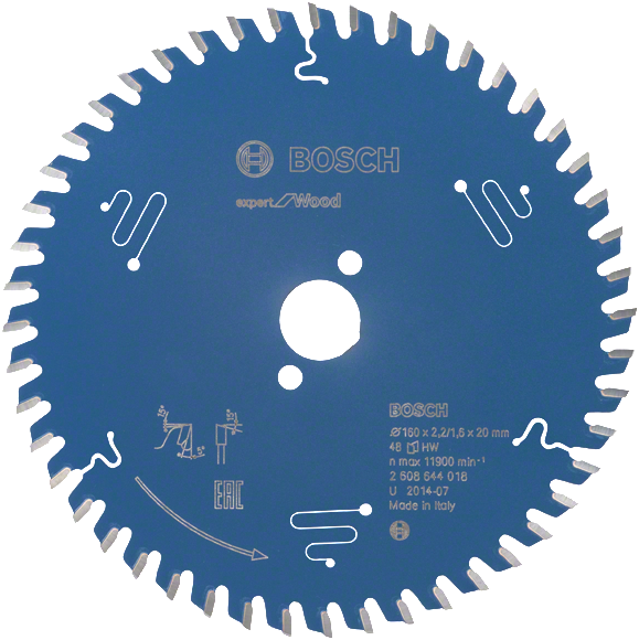 Bosch Blue Expert for Wood Kreissägeblatt 160x20mm 48Z