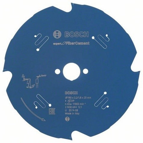 Bosch Expert for Fiber Cement Cirkelzaagblad 160x20mm 4T