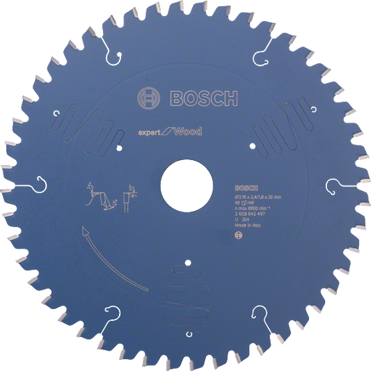 Bosch Blue Expert for Wood Circular Saw Blade 216x2.4/1.8x30mm 48T