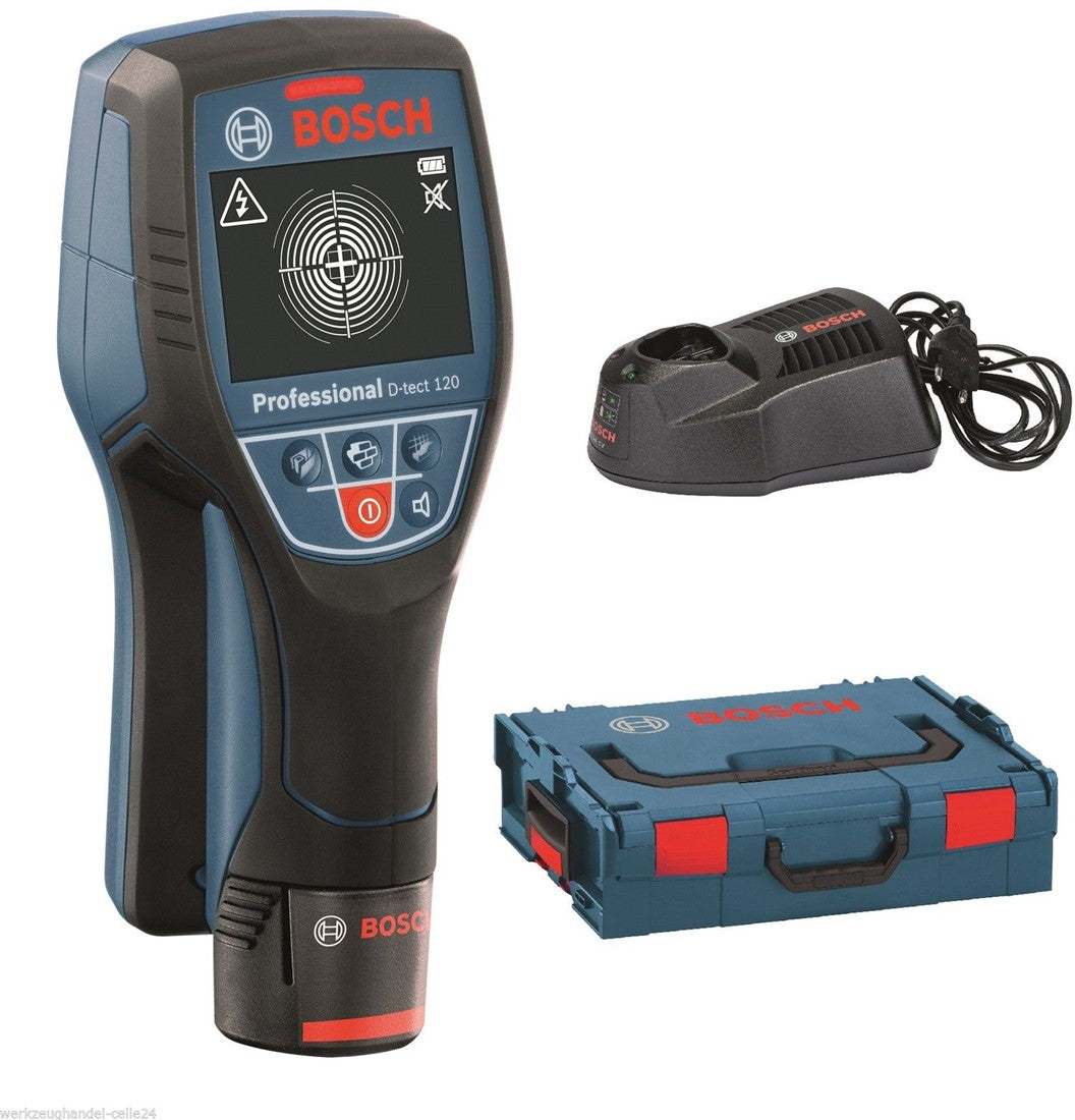 Bosch Blue D-tect 120 Wall scanner 120mm in L-BOXX