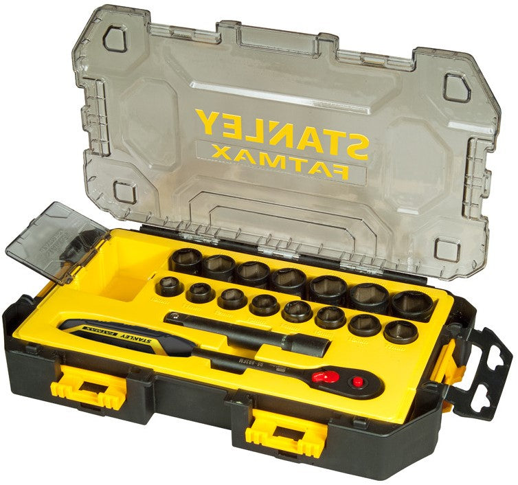 Stanley FMHT0-74716 FATMAX® ToughBox Steckschlüssel-Satz 1/2"" 17-tlg