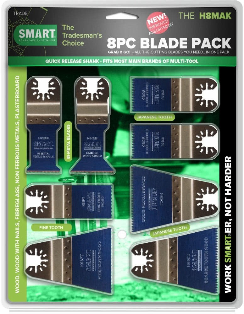 SMART blades Multitool blad assortiment - H8MAK