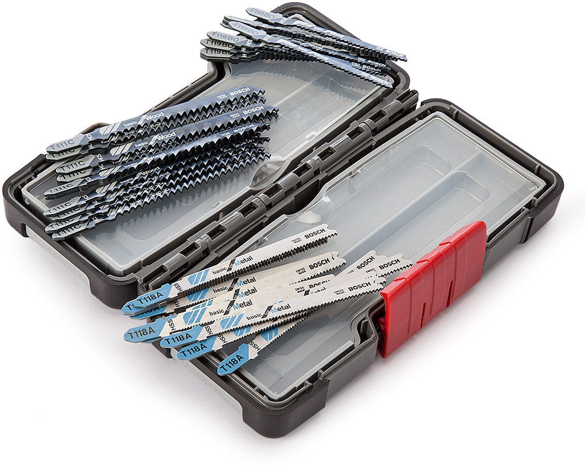 Bosch Decoupeerzaagbladen 30-delige Hout en metaal in ToughBox - 2607010903