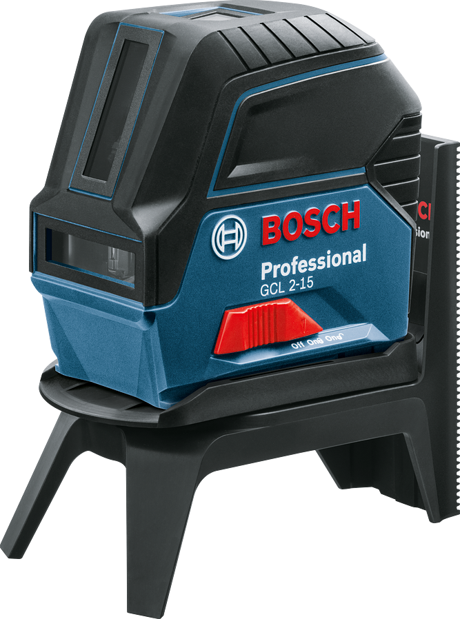 Bosch Blauw GCL 2-15 Kruislijnlaser met loodlijnfunctie in tas - 0601066E00