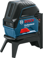 Bosch Blauw GCL 2-15 Kruislijnlaser met loodlijnfunctie in tas - 0601066E00