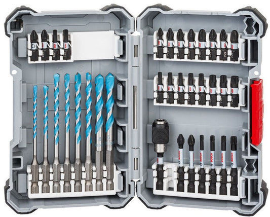 Bosch Blue Box L 35-teiliges Universal-Bohrer- und Schraubbit-Set