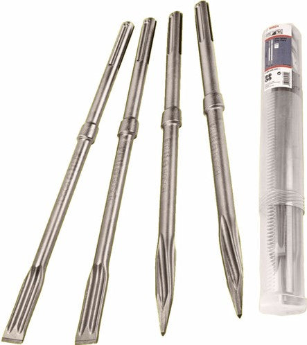 Bosch Blauw 4-delige SDS-max Beitelset - 2607017368