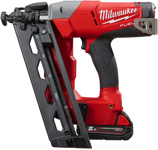 Milwaukee M18 CN16GA-202X Akku Bradtacker 16GA 18V 2.0Ah Li-Ion M18 FUEL™ in HD-Box - 4933451570