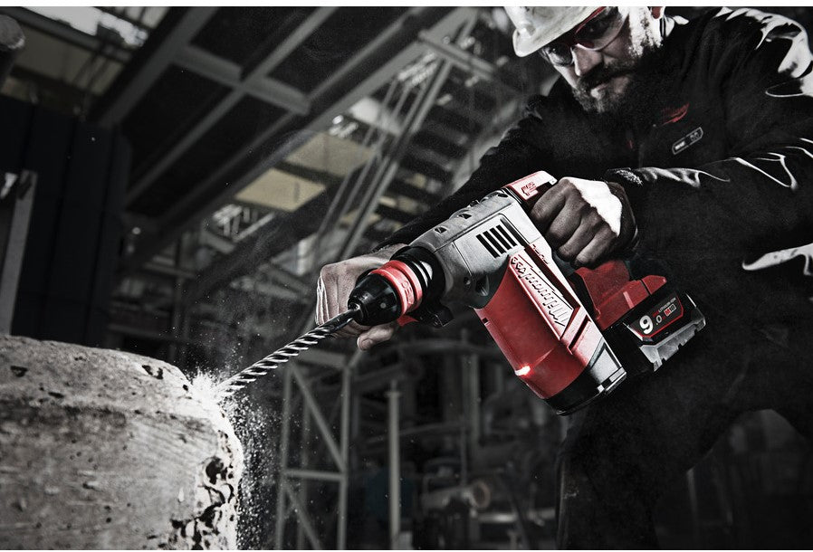 Milwaukee M18 CHPX-902X Accu Boorhamer SDS+ 4J 18V 9.0Ah Li-Ion M18 FUEL™ FIXTEC™ in HD-Box - 4933451469