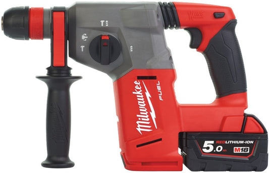 Milwaukee M18 CHX-502X Accu Boorhamer SDS+ 2.5J 18V 5.0Ah Li-Ion M18 FUEL™ in HD-Box - 4933451381