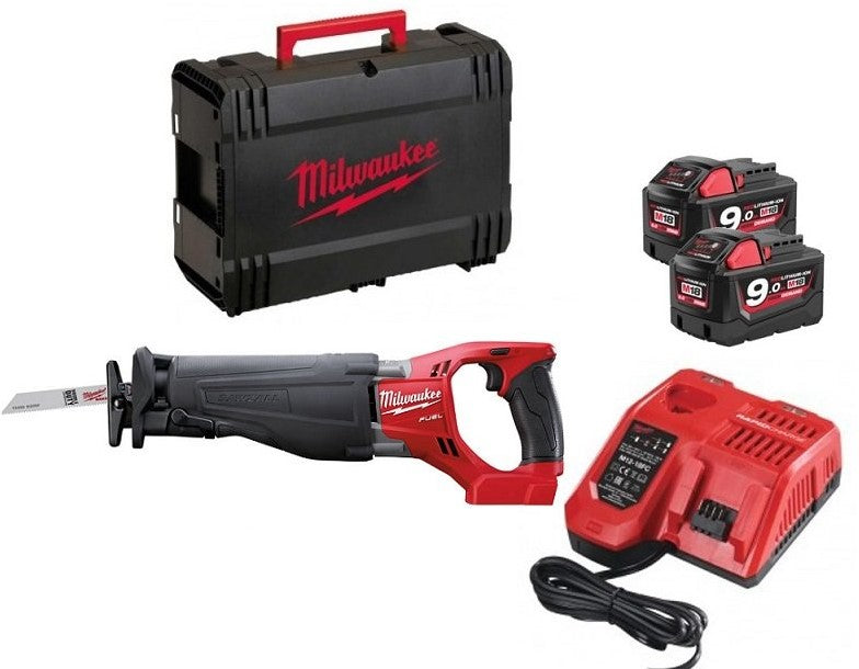 Milwaukee M18 CSX-902X Cordless Reciprocating Saw 18V 9.0Ah Li-Ion M18 FUEL™ SAWZALL™ in HD-Box - 4933451470