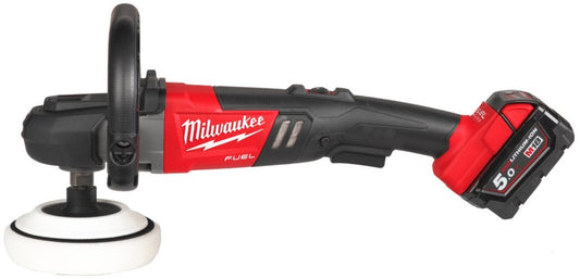 Milwaukee M18 FAP180-502X Akku-Polierer 18 V 5,0 Ah Li-Ion M18 FUEL™ in HD-Box - 4933451550