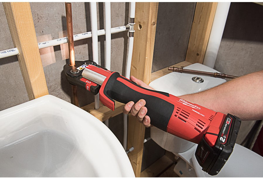 Milwaukee M18 BLHPT-202C Akku-Kompaktpresswerkzeug 18 V 2,0 Ah Li-Ion M18™ FORCE LOGIC™ im Koffer – 4933451132