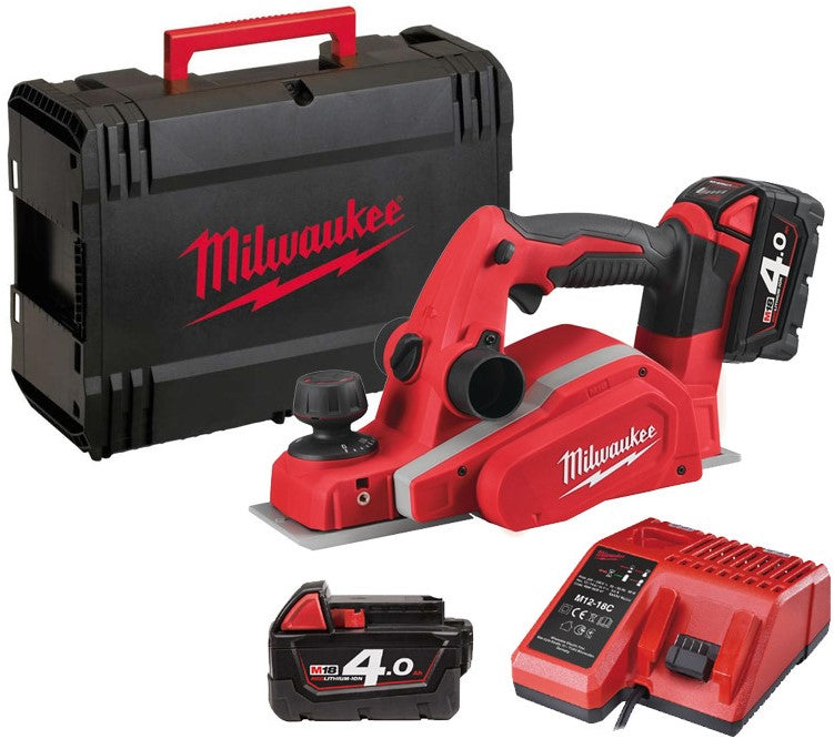 Milwaukee M18 BP-402C Cordless Planer 18V 4.0Ah Li-Ion M18™ in case - 4933451114