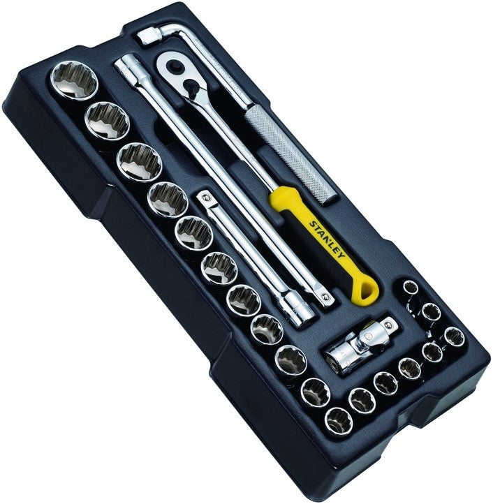 Stanley STMT1-74173 Transmodul-Steckschlüsselsatz ½” 6-seitig 23-teilig