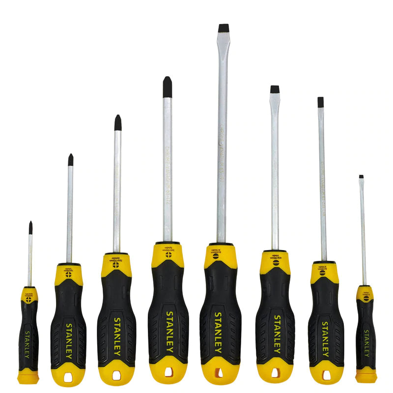 Stanley STMT1-74181 Transmodule Cushiongrip Screwdrivers 8-Piece