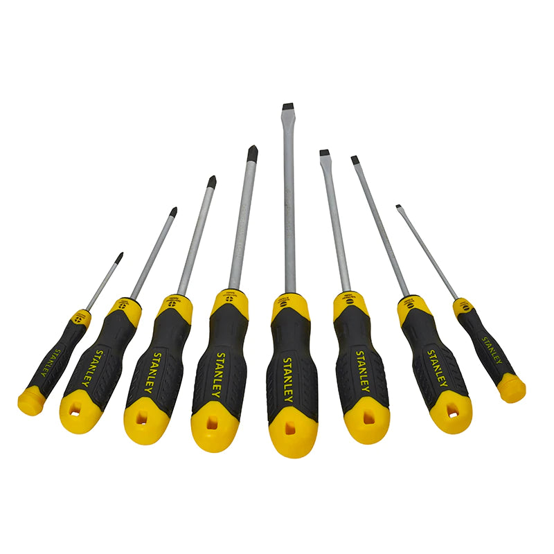 Stanley STMT1-74181 Transmodule Cushiongrip Screwdrivers 8-Piece