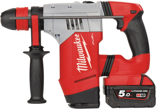 Milwaukee M18 CHPX-502X Accu Boorhamer SDS+ 4J 18V 5.0Ah Li-Ion M18 FUEL™ FIXTEC™ in HD-Box - 4933451380