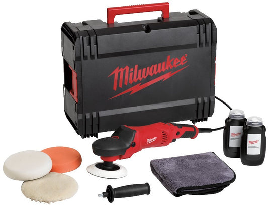 Milwaukee AP 14-2 200 E SET Polijstmachine 200mm 1450W in HD Box - 4933432795