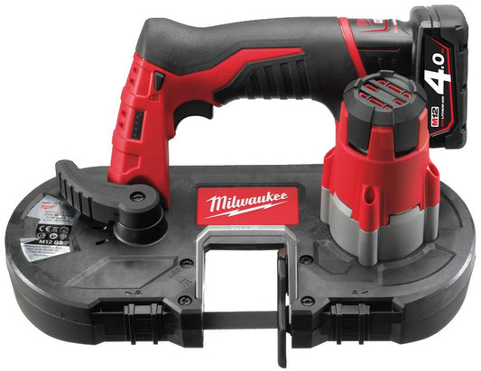 Milwaukee M12 BS-402C Akku-Kleinbandsäge 12 V 4,0 Ah Li-Ion M12™ im Koffer – 4933441805