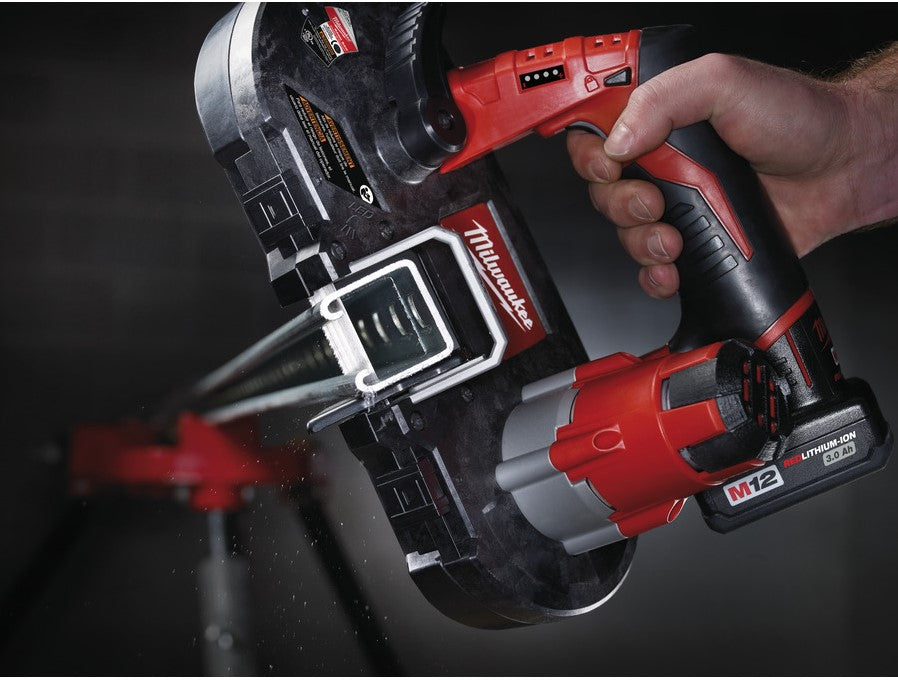 Milwaukee M12 BS-402C Accu Subcompactbandzaagmachine 12V 4.0Ah Li-Ion M12™ in koffer - 4933441805