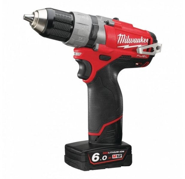Milwaukee CPD-602X M12 Klopboormachine 12V 6.0Ah Li-Ion in HD-Box
