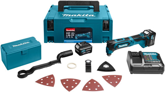 Makita TM30DSMJX4 Multitool-Set 10,8 V 4,0 Ah Li-Ion in Mbox