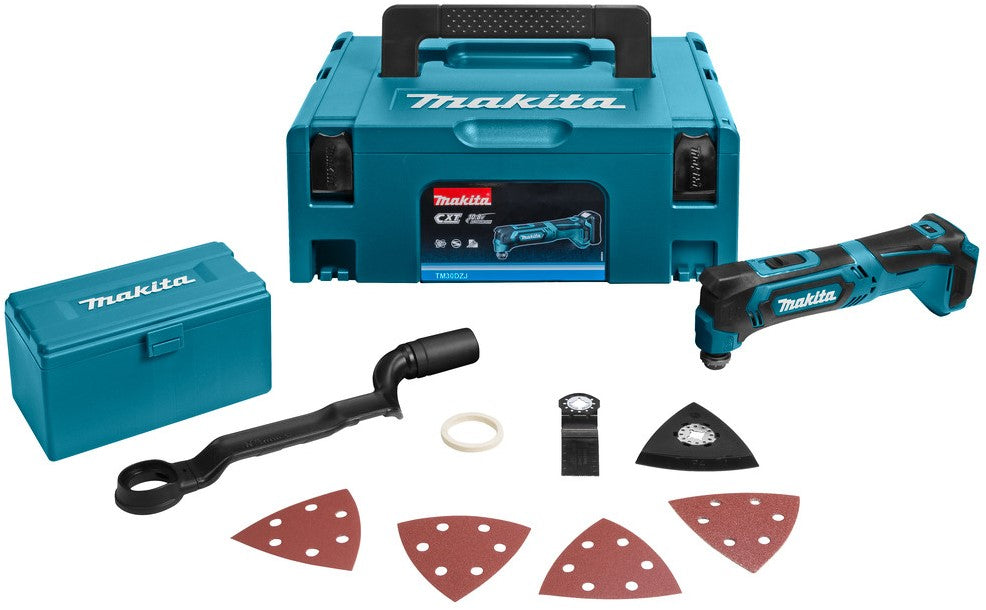 Makita TM30DZJX4 Akku-Multitool-Set 10,8 V Loose Body in Mbox