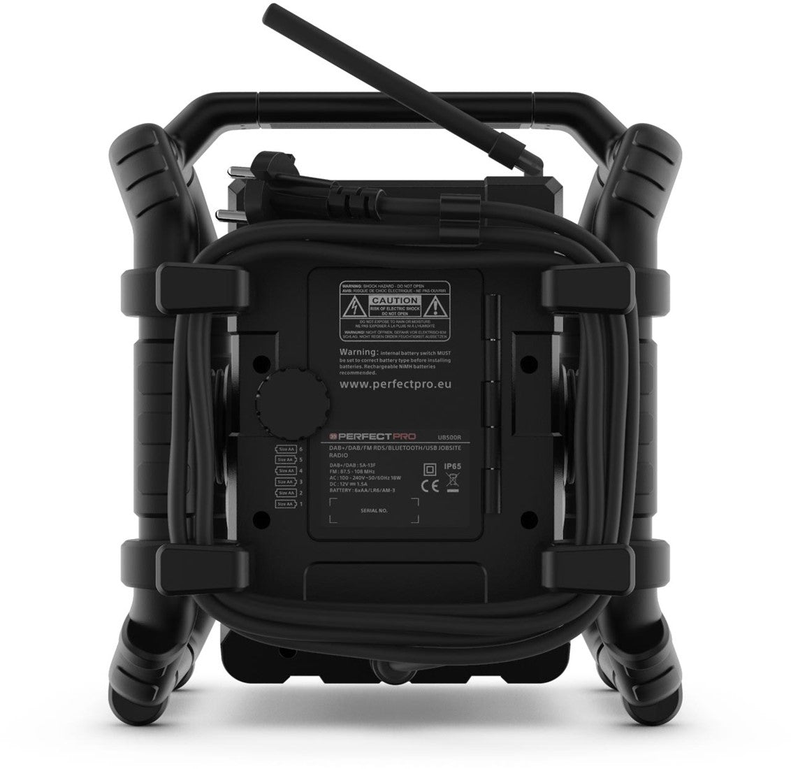 PerfectPro UBOX 500R Construction radio DAB+ Bluetooth USB - UB500R