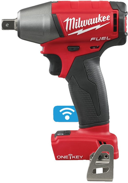 Milwaukee M18 ONEIWP12-0X Accu Slagmoersleutel 1/2"" met verende borgpen 18V Losse Body M18 FUEL™ ONE-KEY™ in HD-Box - 4933459197