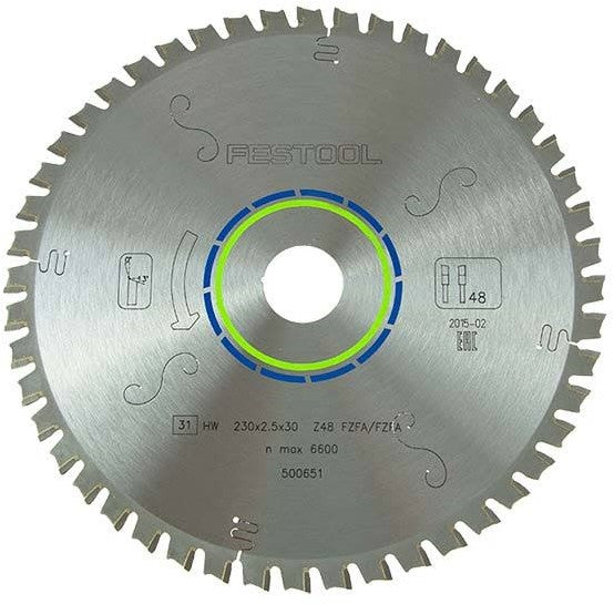 Festool Vlakgetand Cirkelzaagblad 230x2,5x30 F48 500651