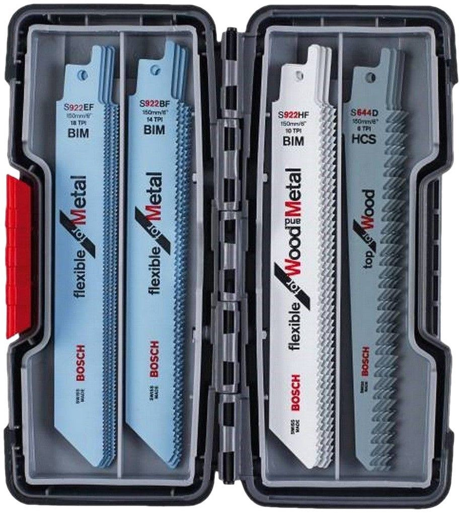 Bosch 20-piece Reciprocating Saw Blade Set Wood and Metal Basic in Box - 2607010902