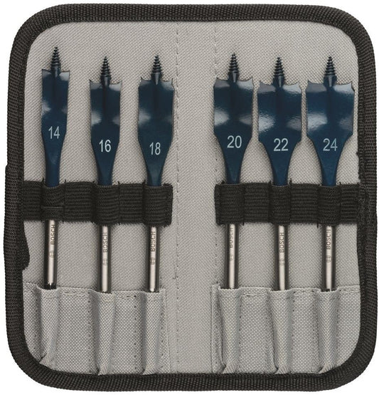 Bosch Blue 6-teiliges Speed-Bohrer-Set in Rolltasche