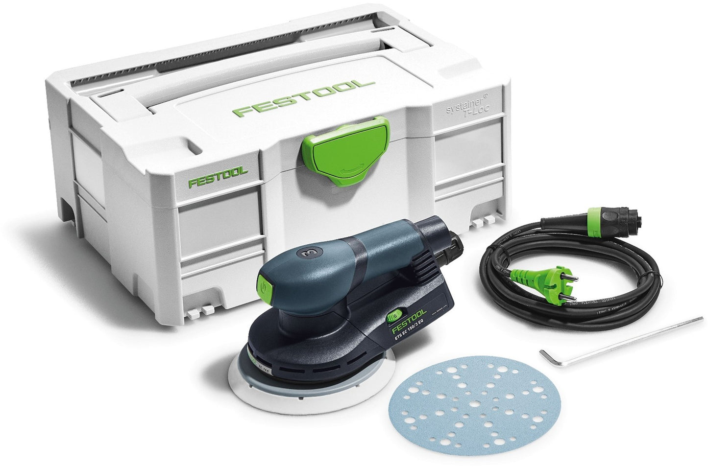 Festool ETS EC 150/3 EQ-Plus Eccentric sander Ø150mm 400W in Systainer