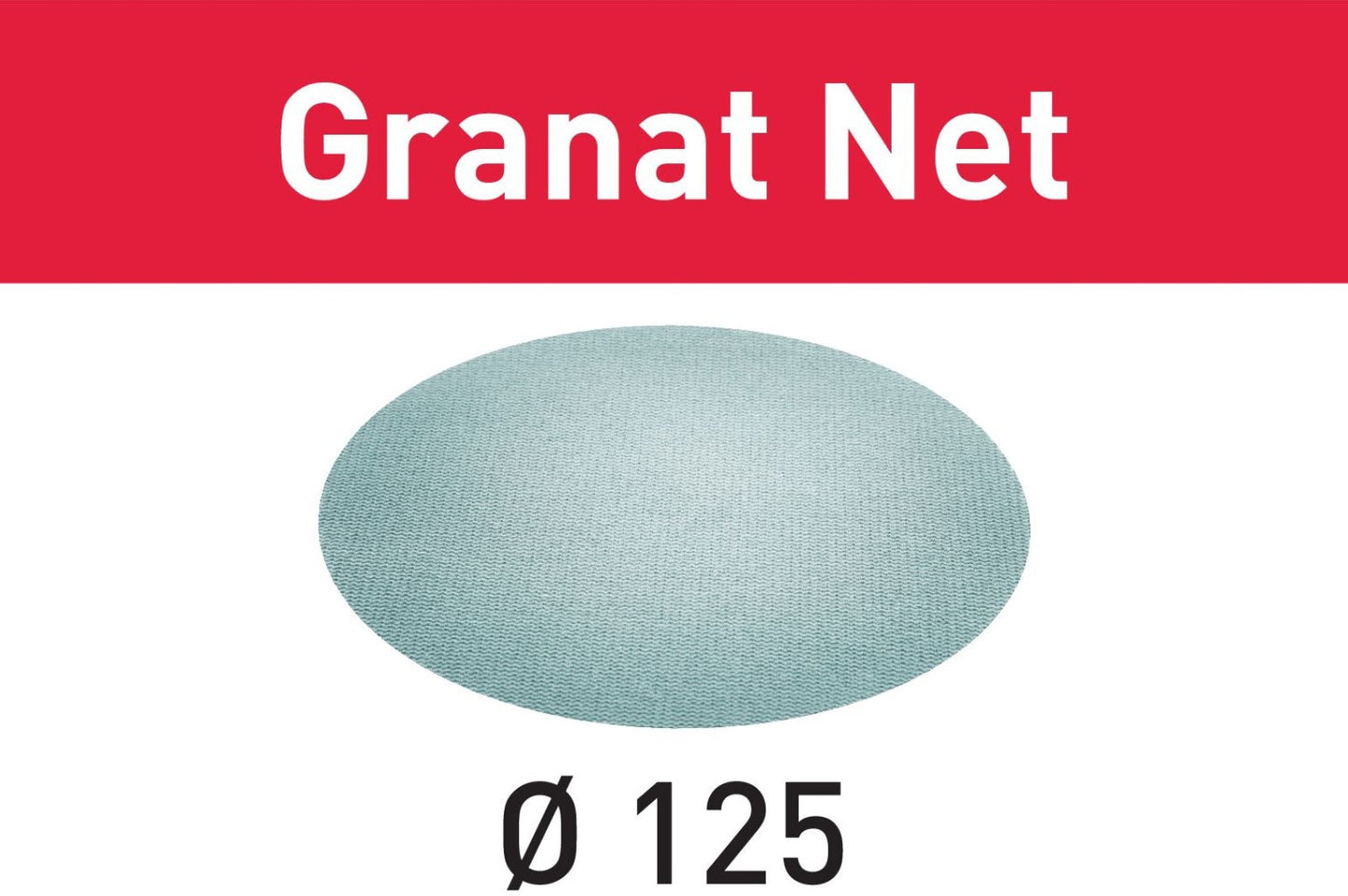 Festool Net sanding material STF D125 P80 Granat Net VE=50