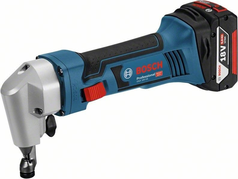 Bosch Blue GNA 18 V-16 Cordless Nibbler 18V 5.0Ah Li-ion in L-Boxx