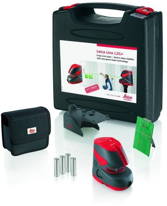 Leica Lino L2G+ Kruislijnlaser groen 30m in koffer