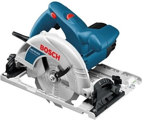 Bosch Blauw GKS 55 GCE Cirkelzaag 55mm 1350W 230V in Doos - 0601664900