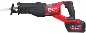 Milwaukee M18 FSX-121C Accu Reciprozaag Super SAWZALL™ 18V 12.0Ah Li-Ion M18 FUEL™ in koffer - 4933464484