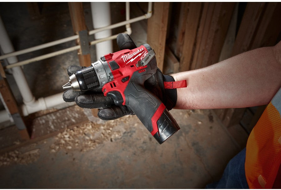 Milwaukee M12 FDD-202X Cordless Compact Drill Driver 12V 2.0Ah Li-Ion M12 FUEL™ in HD Box - 4933459816