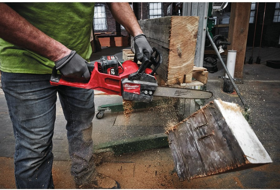 Milwaukee M18 FCHS-121 Accu Kettingzaag 40cm 18V 12.0Ah Li-Ion M18 Fuel™ - 4933464223