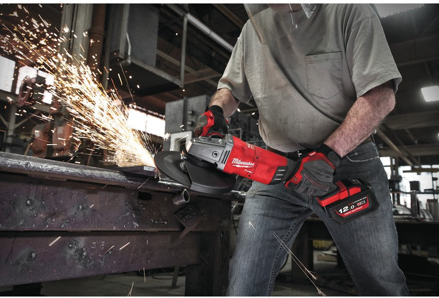 Milwaukee M18 FLAG230XPDB-121C Cordless Angle Grinder 230mm 18V 12.0Ah Li-Ion M18 FUEL™ in case - 4933464115