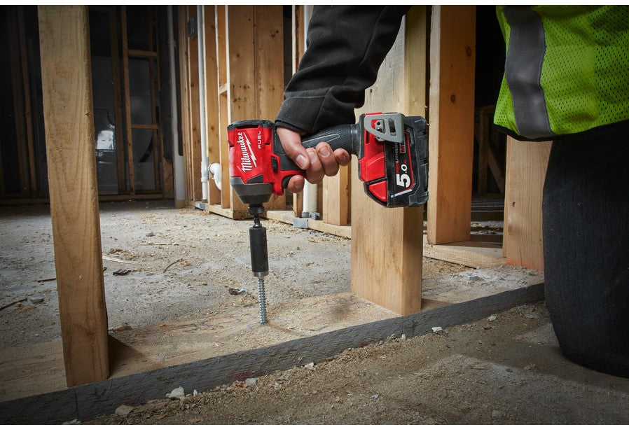 Milwaukee M18 FID2-502X Cordless Impact Driver 1/4"" Hex 18V 5.0Ah Li-Ion M18 FUEL™ in HD-Box- 4933464088