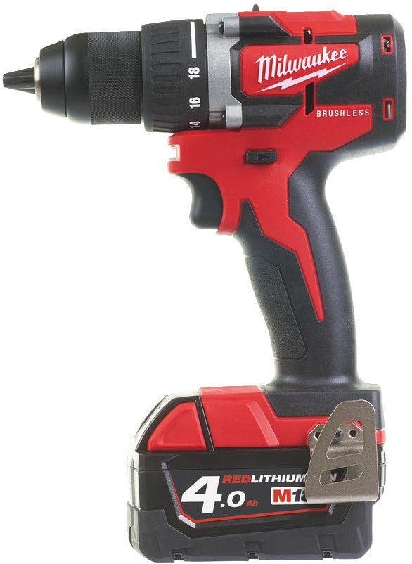 Milwaukee M18 CBLDD-402C Accu Compacte Schroefboormachine 18V 4.0Ah Li-Ion M18™ in koffer - 4933464539