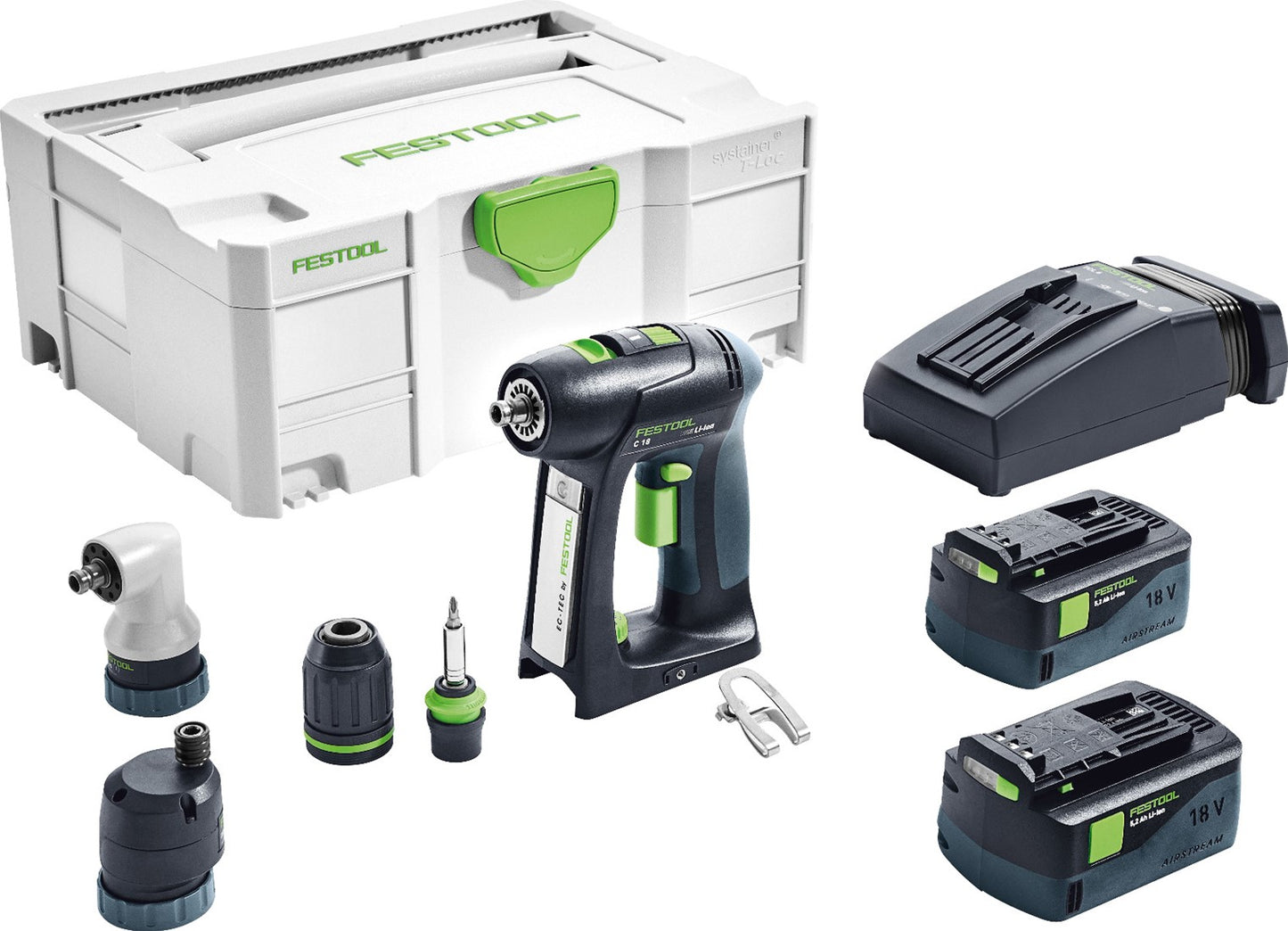 Festool C 18 Li 5,2-Set Accu Schroefboormachine in Systainer 575672