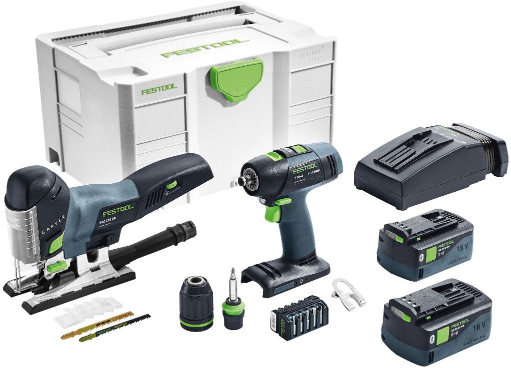 Festool T 18+3/PSC 420 Li I-Set Akku Kombiset im Systainer 575696