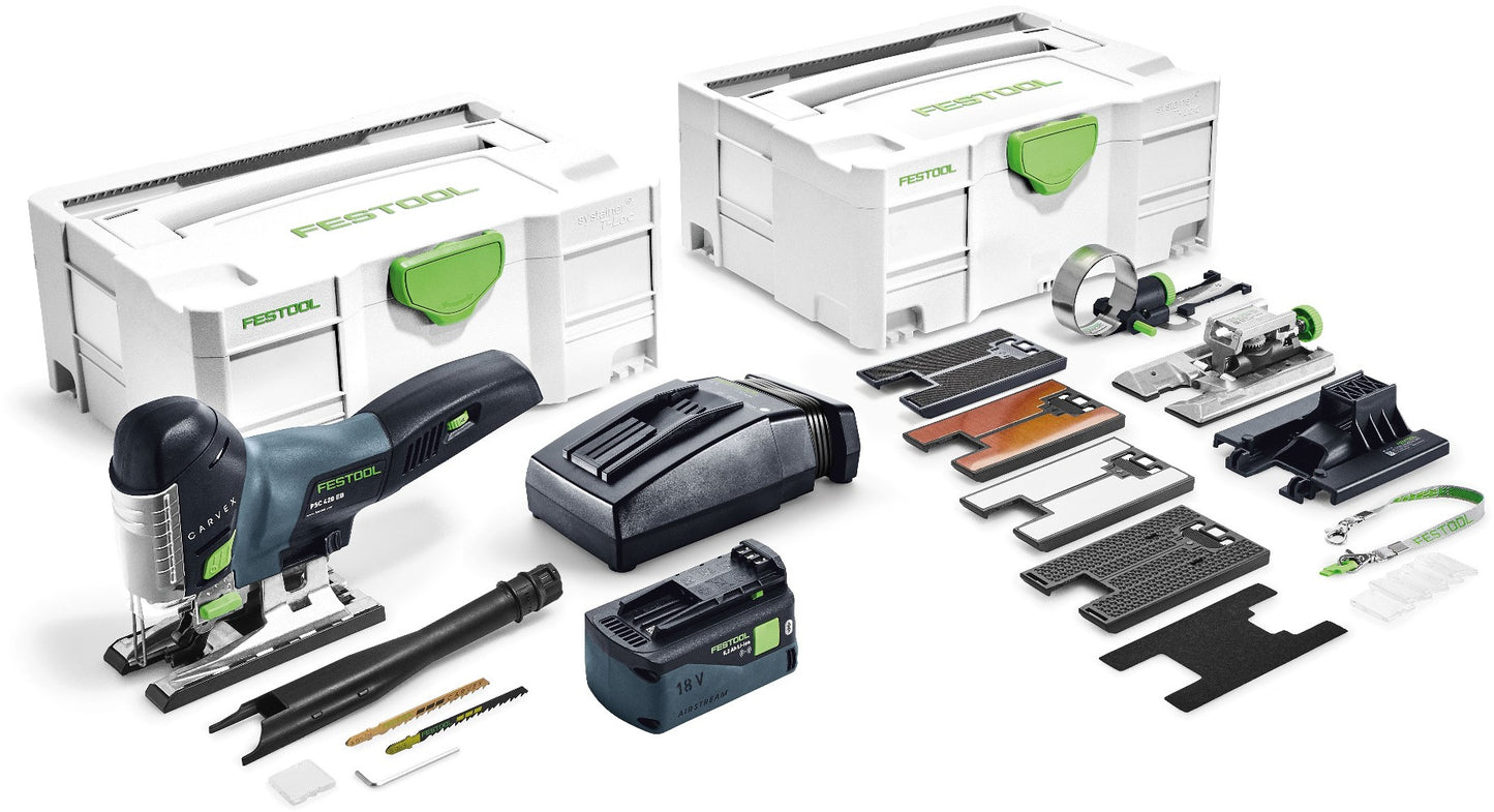 Festool PSC 420 Li 5,2 EBI-Set CARVEX Accu Pendeldecoupeerzaag in Systainer