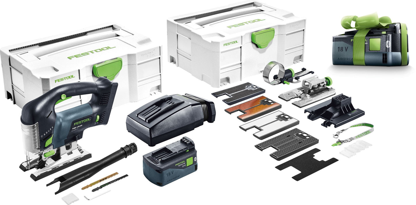 Festool PSBC 420 Li 5.2 EBI-Set CARVEX Cordless Pendulum Jigsaw in Systainer