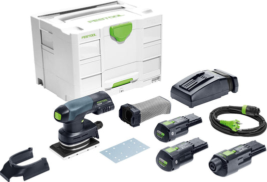 Festool RTSC 400 Li 3.1 I-Set Cordless Orbital Sander in Systainer 575724